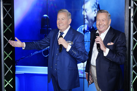 Präsentation der Wachsfigur von Roland Kaiser in Berlin