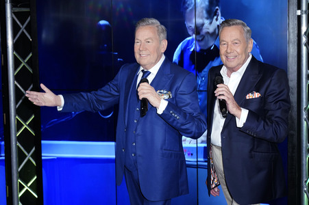 Präsentation der Wachsfigur von Roland Kaiser in Berlin