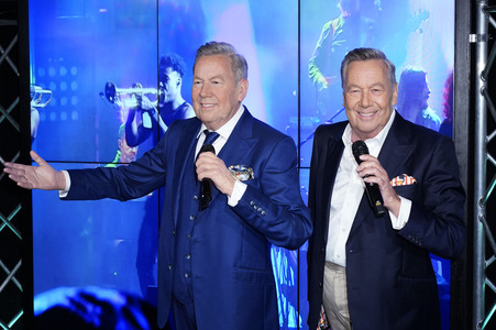 Präsentation der Wachsfigur von Roland Kaiser in Berlin