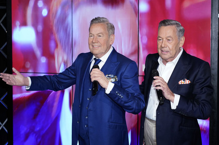 Präsentation der Wachsfigur von Roland Kaiser in Berlin