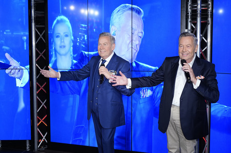 Präsentation der Wachsfigur von Roland Kaiser in Berlin