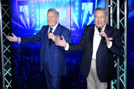 Präsentation der Wachsfigur von Roland Kaiser in Berlin