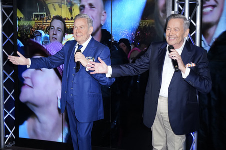 Präsentation der Wachsfigur von Roland Kaiser in Berlin