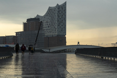 Starke Regenfälle in Hamburg