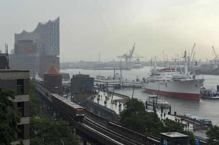 Starke Regenfälle in Hamburg