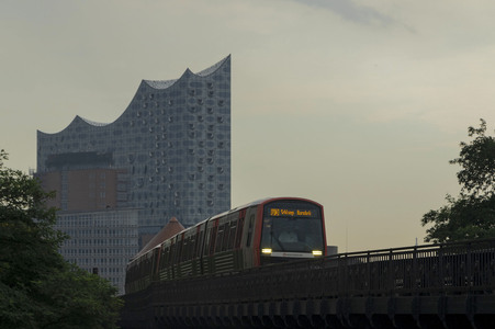 Starke Regenfälle in Hamburg