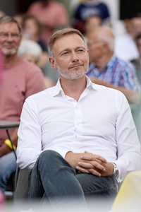 Landtagswahlkampf der FDP in Blankenfelde-Mahlow