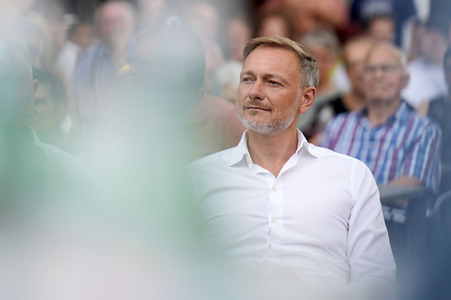 Landtagswahlkampf der FDP in Blankenfelde-Mahlow