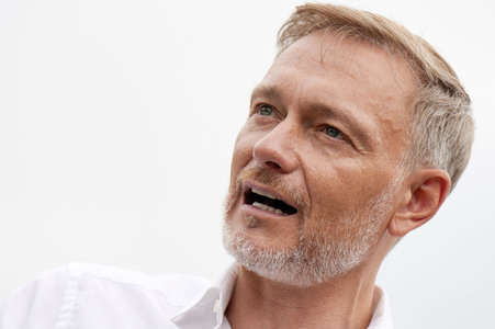 Landtagswahlkampf der FDP in Blankenfelde-Mahlow