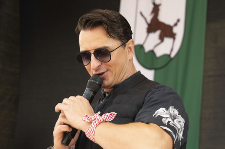 Pressekonferenz mit Andreas Gabalier in Kitzbühel