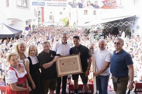 Pressekonferenz mit Andreas Gabalier in Kitzbühel