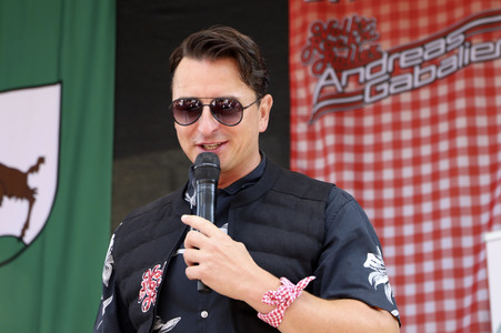 Pressekonferenz mit Andreas Gabalier in Kitzbühel