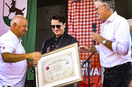 Pressekonferenz mit Andreas Gabalier in Kitzbühel