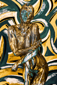 BODYART: Blau-Gelb Splash / Blue-Yellow Splash