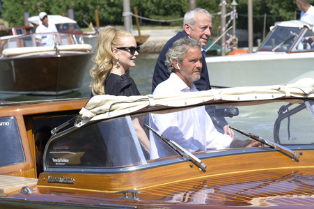 Ankunft von Nicole Kidman am Hotel Excelsior, Internationale Filmfestspiele von Venedig 2024