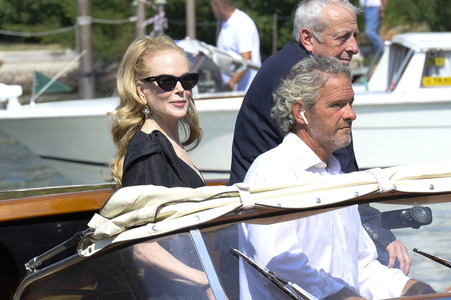 Ankunft von Nicole Kidman am Hotel Excelsior, Internationale Filmfestspiele von Venedig 2024