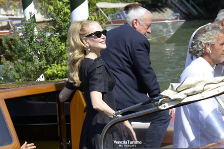 Ankunft von Nicole Kidman am Hotel Excelsior, Internationale Filmfestspiele von Venedig 2024