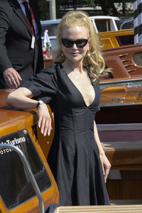 Ankunft von Nicole Kidman am Hotel Excelsior, Internationale Filmfestspiele von Venedig 2024