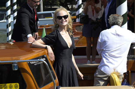 Ankunft von Nicole Kidman am Hotel Excelsior, Internationale Filmfestspiele von Venedig 2024