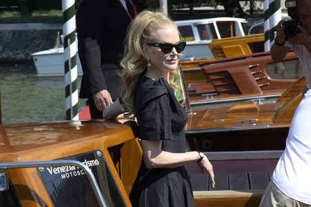 Ankunft von Nicole Kidman am Hotel Excelsior, Internationale Filmfestspiele von Venedig 2024