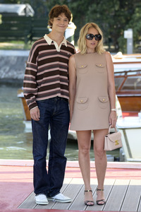 Abfahrt von Paul Kircher und Ludivine Sagnier vom Hotel Excelsior, Internationale Filmfestspiele von Venedig 2024