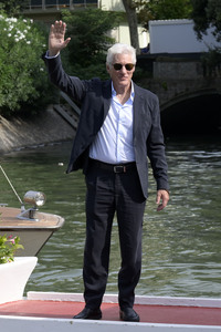 Ankunft von Richard Gere am Hotel Excelsior, Internationale Filmfestspiele von Venedig 2024