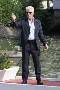 Ankunft von Richard Gere am Hotel Excelsior, Internationale Filmfestspiele von Venedig 2024