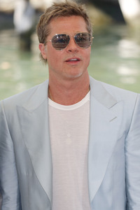 Ankunft von George Clooney und Brad Pitt am Palazzo del Casino, Internationale Filmfestspiele von Venedig 2024