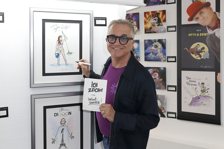 Eröffnung der Otto Waalkes Ausstellung 2024 in Werl