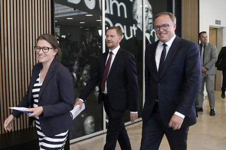 Pressekonferenz der CDU nach den Landtagswahlen in Thüringen und Sachsen in Berlin