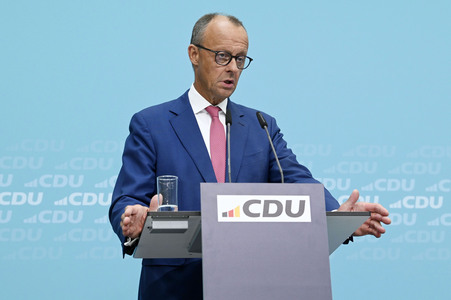 Pressekonferenz der CDU nach den Landtagswahlen in Thüringen und Sachsen in Berlin