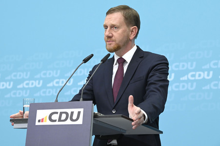 Pressekonferenz der CDU nach den Landtagswahlen in Thüringen und Sachsen in Berlin