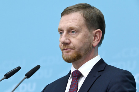 Pressekonferenz der CDU nach den Landtagswahlen in Thüringen und Sachsen in Berlin