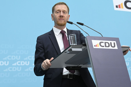 Pressekonferenz der CDU nach den Landtagswahlen in Thüringen und Sachsen in Berlin