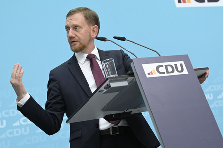 Pressekonferenz der CDU nach den Landtagswahlen in Thüringen und Sachsen in Berlin