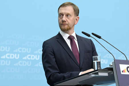 Pressekonferenz der CDU nach den Landtagswahlen in Thüringen und Sachsen in Berlin