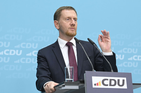 Pressekonferenz der CDU nach den Landtagswahlen in Thüringen und Sachsen in Berlin