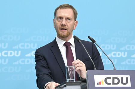 Pressekonferenz der CDU nach den Landtagswahlen in Thüringen und Sachsen in Berlin