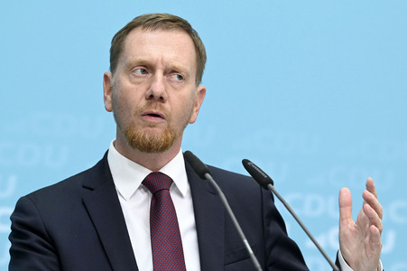 Pressekonferenz der CDU nach den Landtagswahlen in Thüringen und Sachsen in Berlin