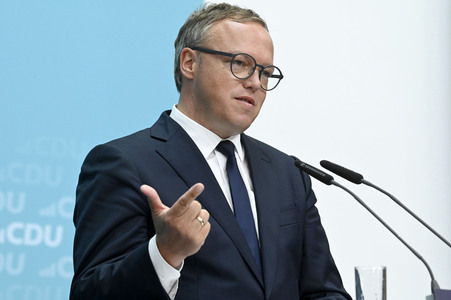 Pressekonferenz der CDU nach den Landtagswahlen in Thüringen und Sachsen in Berlin