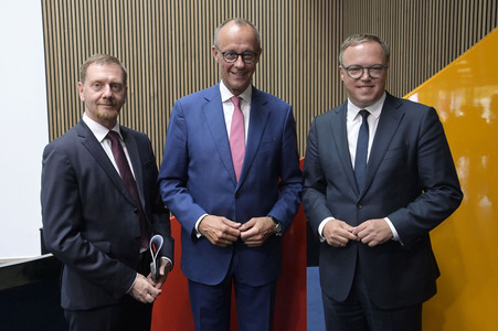 Pressekonferenz der CDU nach den Landtagswahlen in Thüringen und Sachsen in Berlin