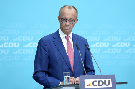 Pressekonferenz der CDU nach den Landtagswahlen in Thüringen und Sachsen in Berlin