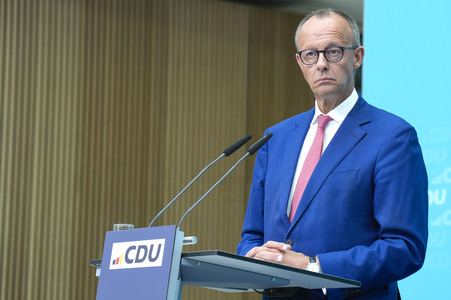 Pressekonferenz der CDU nach den Landtagswahlen in Thüringen und Sachsen in Berlin