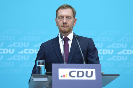 Pressekonferenz der CDU nach den Landtagswahlen in Thüringen und Sachsen in Berlin
