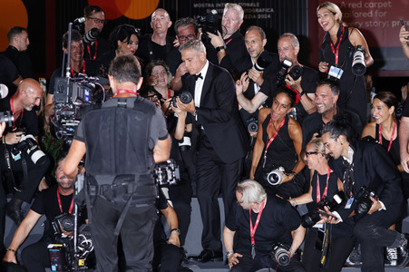 Filmpremiere 'Wolfs', Internationale Filmfestspiele von Venedig 2024