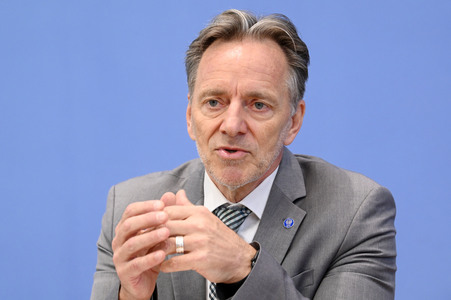 Bundespressekonferenz Bundeslagebild zur Organisierten Kriminalität 2023 in Berlin