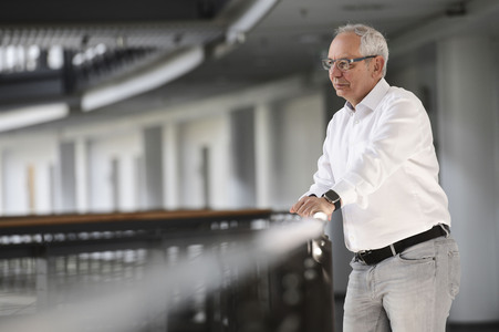 Fototermin mit Michael Vassiliadis in Hannover