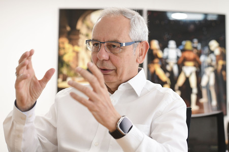 Fototermin mit Michael Vassiliadis in Hannover