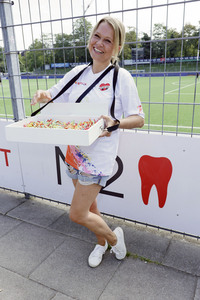 Benefiz-Fußballspiel 'Kicken mit Herz' 2024 in Hamburg