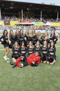 Benefiz-Fußballspiel 'Kicken mit Herz' 2024 in Hamburg